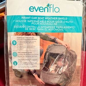 *NEW *Evenflo Infant Car Seat Weather Shield